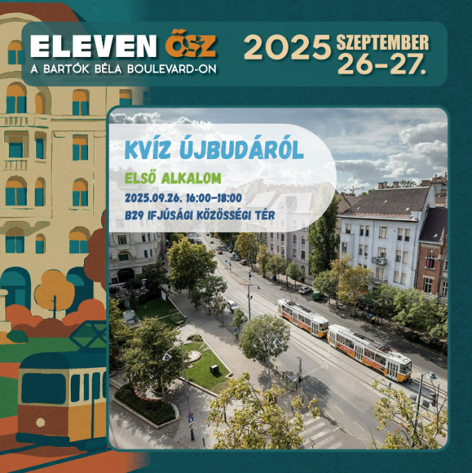 Kvíz Újbudáról x Eleven Ősz - 1. alkalom