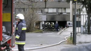 Tűz miatt kellett kiüríteni egy irodaházat a Dombóvári úton