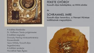 Fekete György és Schrammel Imre kiállítása